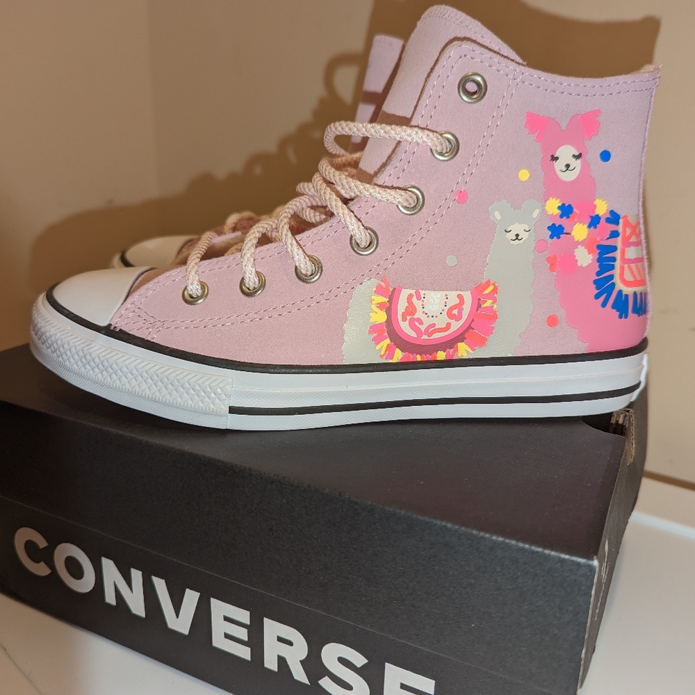 Converse Chuck Taylor All Star Hi Lama Cherry Blossom size 3
